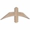 Ekena Millwork Bellingham Smooth Timber Gable Bracket, Douglas Fir, 36"W x 10"H x 1 1/2"D x 3 1/2"F, 7/12 Pitch GBW036X10X0204BEL00SDF - alternate 5